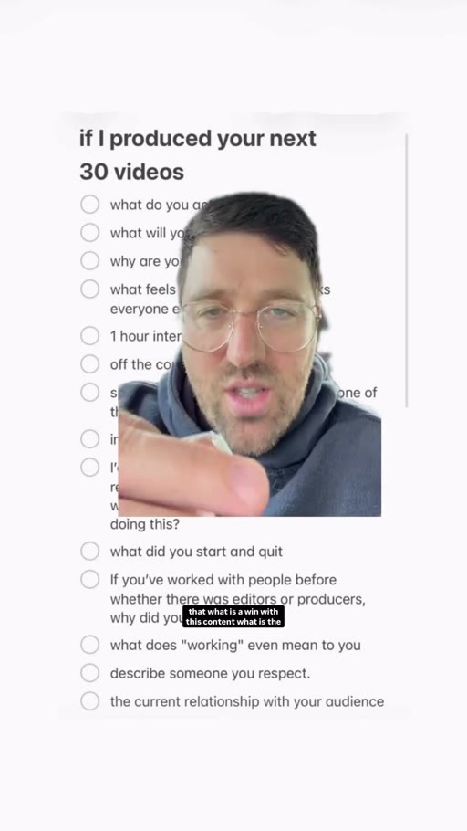 Audit past work frame